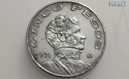 Cuánto valen hoy los 5 pesos de Guerrero, la moneda del segundo presidente de México