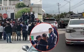 Intentan linchar a 4 presuntos ladrones al sur de Puebla