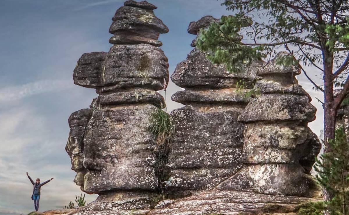 Piedras Encimadas es un atractivo natural del Pueblo Mágico de Zacatlán | Foto :  Instagram de @aleajaf