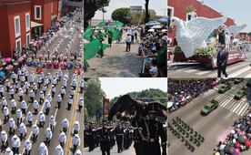 Desfile 5 de mayo en Puebla: Así fue la exhibición de 15 mil militares y estudiantes
