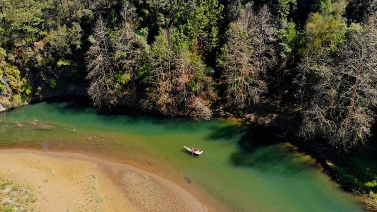 La playita que cambia de color es un destino único | Foto: Maya comunicación