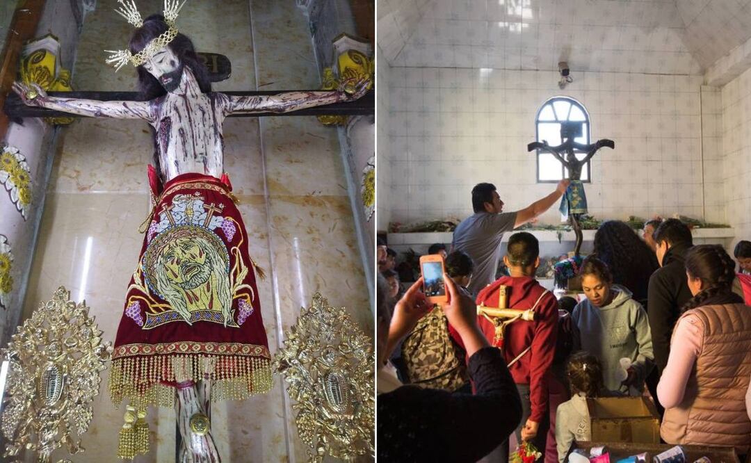 El Señor de la Buena Muerte es una figura especial para muchos peregrinos | Foto: Especial