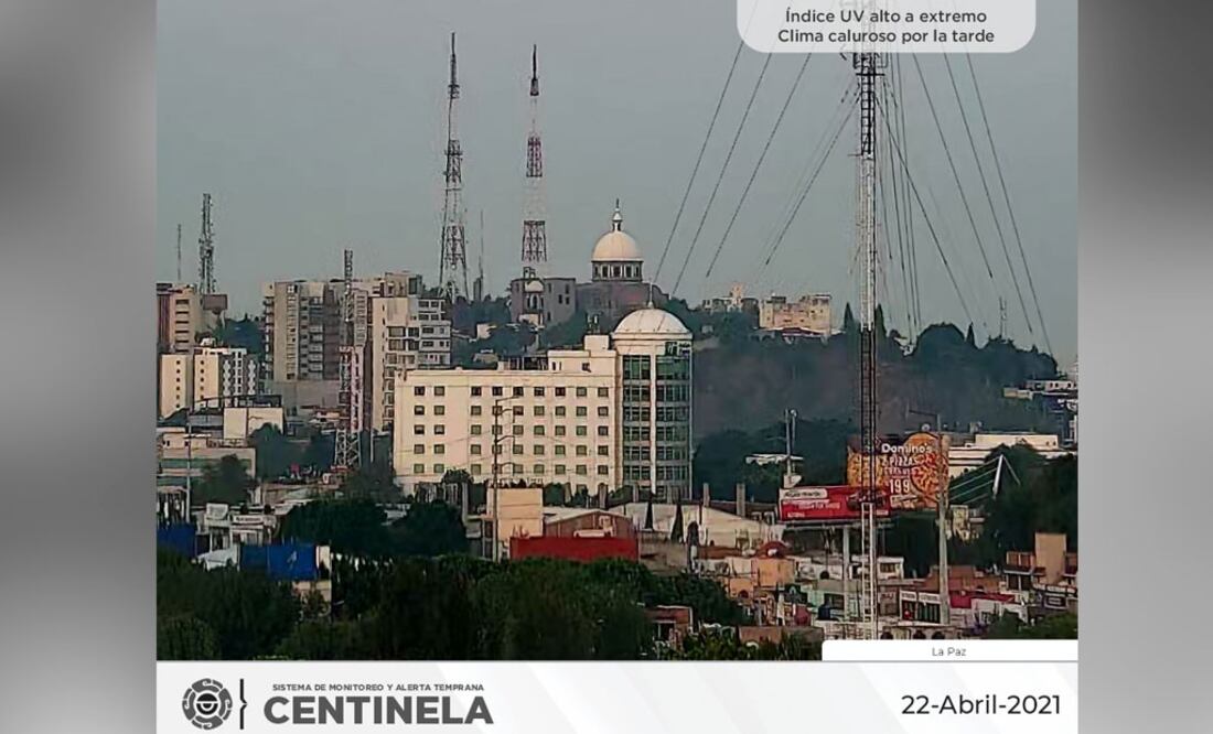 Pronóstico del clima en Puebla, 22 de abril 2021