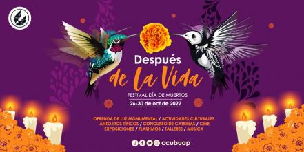Celebran Festival Después de la Vida en el CCU de la BUAP