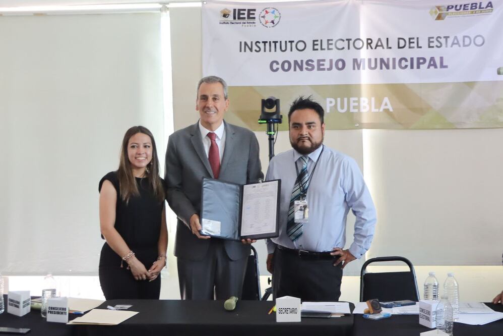 Pepe Chedraui presidente municipal electo de Puebla | Foto : EsImagen