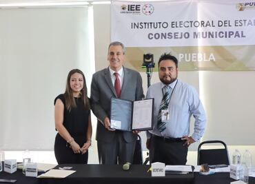 Pepe Chedraui recibe constancia como presidente municipal electo de Puebla