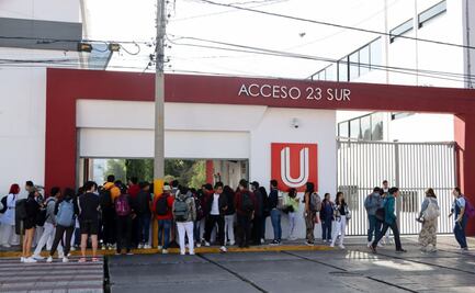Estudiantes de la UPAEP protestan para exigir mayor seguridad
