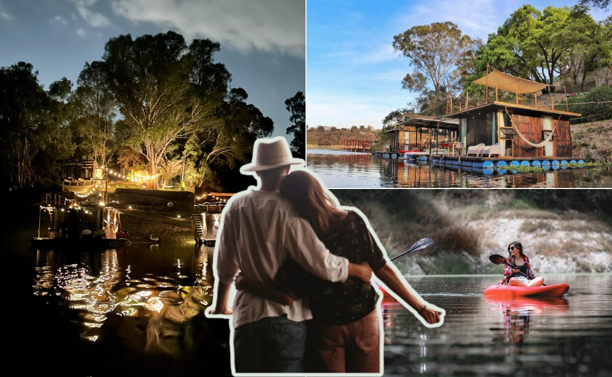 Dónde están y cuánto cuestan las cabañas flotantes muy cerca de Puebla y CDMX