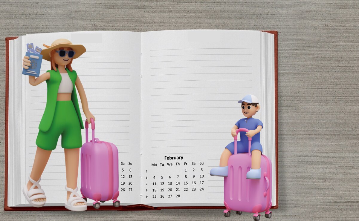 ¿Cuándo será el primer megapuente de 2025? Esto dice el calendario de la SEP