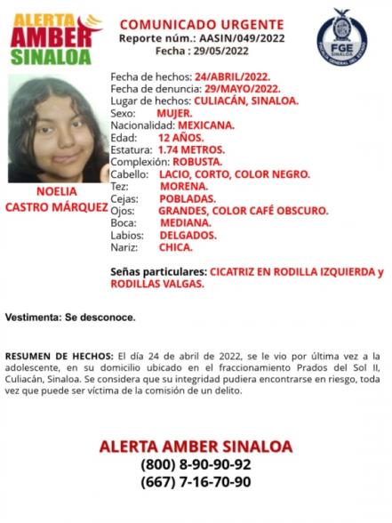 Emiten en Sinaloa 7 alertas de búsqueda: entre desaparecidos está una madre de familia y sus 4 hijos