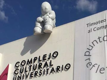 Timoteo, la escultura más instagrameable del CCU