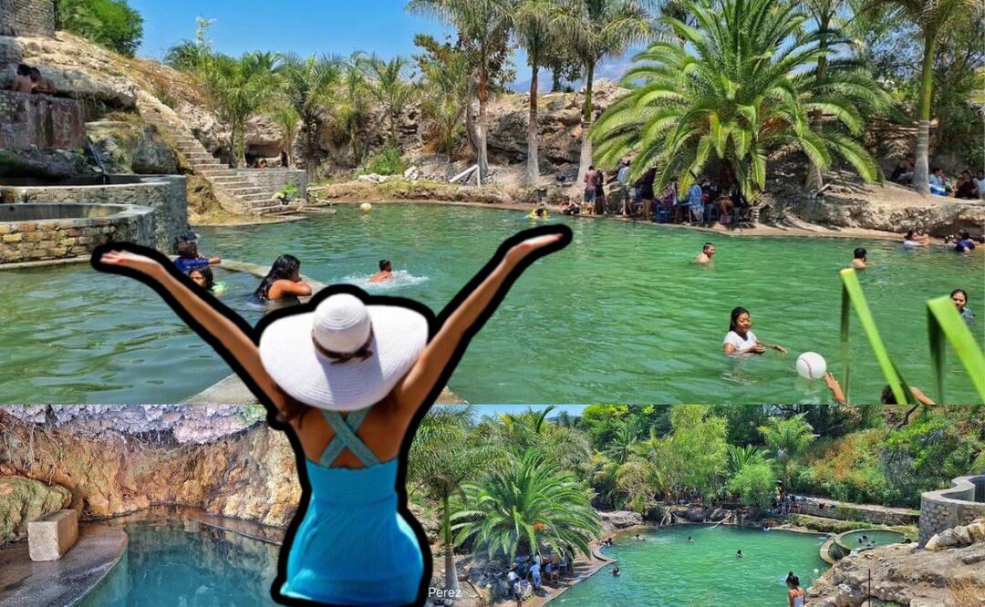 No vayas hasta Hidalgo, aquí en Coxcatlán está este increíble ojo de agua cristalina | Foto: Daniel Pérez/Canva