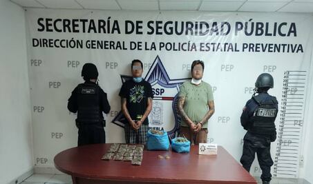 Traficaban marihuana y los detienen en La Libertad