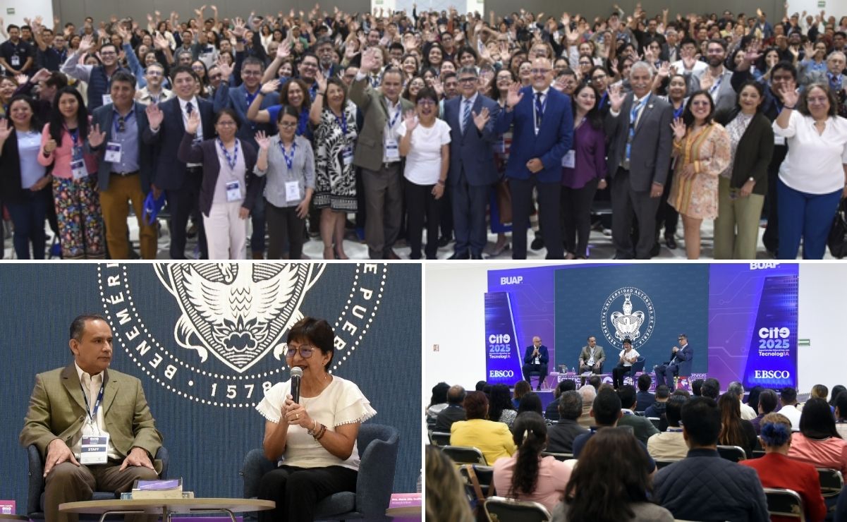 Lilia Cedillo inauguró el Tercer Congreso de Innovación y Tecnología para la Educación | Foto: Buap