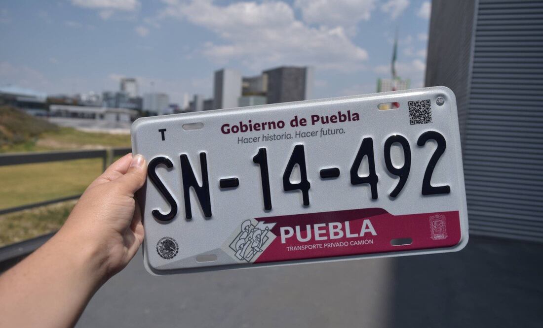 En Puebla hay autos que están exentos del reemplacamiento | Foto: EsImagen