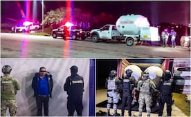 Fuerzas de seguridad recuperan cerca de 10 mil litros hidrocarburo robado