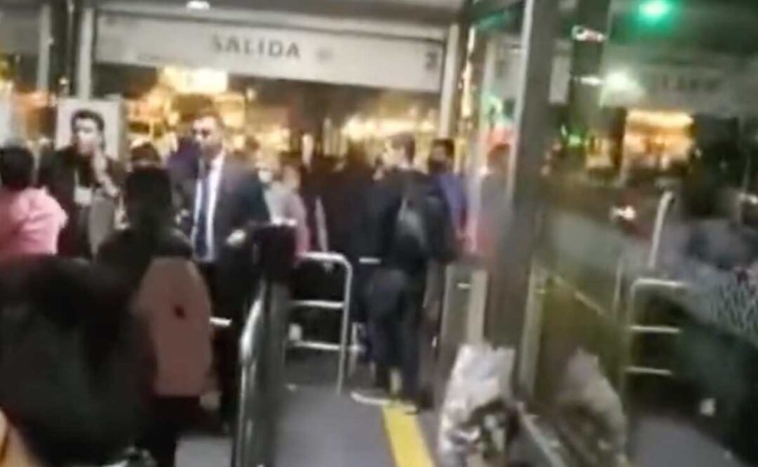 Mediante un video compartido en redes, ciudadanos denunciaron que una joven fue agredida por los guardias de la RUTA |Foto: Captura de pantalla