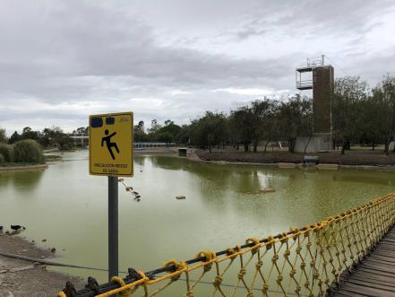 Usuarios del Parque Ecológico reclaman la falta de mantenimiento