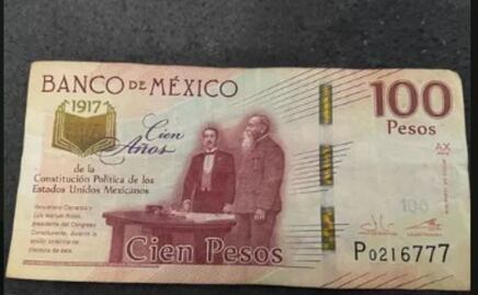 Estas son las características del billete de 100 pesos que se vende en 300 mil pesos