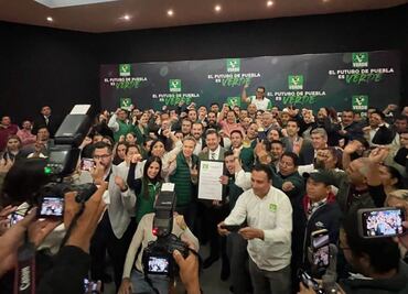 Alejandro Armenta recibe constancia del PVEM como Coordinador de Defensa de la 4T