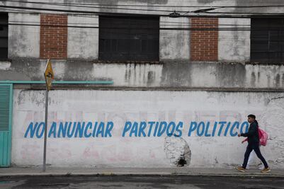 Prohibido pintar bardas con fines políticos en Puebla; podrías ir a la cárcel hasta 4 años