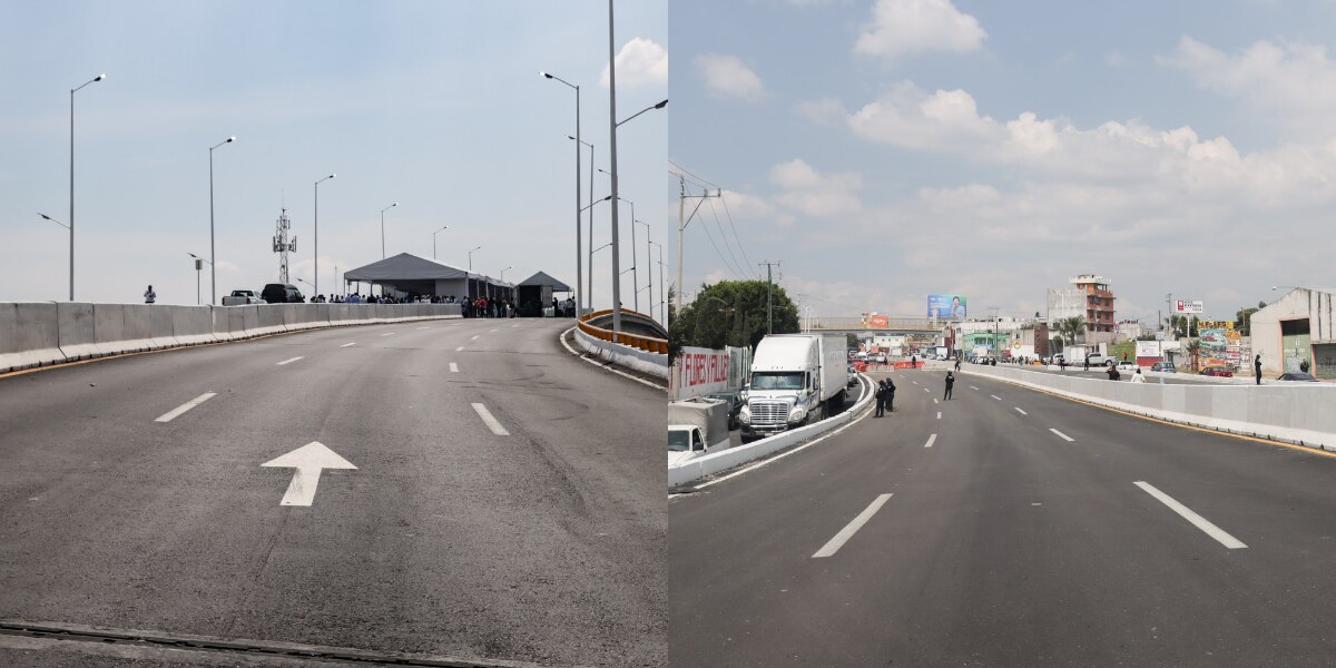 Este es el límite de velocidad en el nuevo distribuidor vial de la Central de Abastos