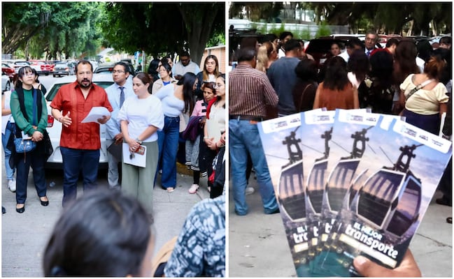 Realizan asambleas con vecinos para explicar beneficios del Cablebús