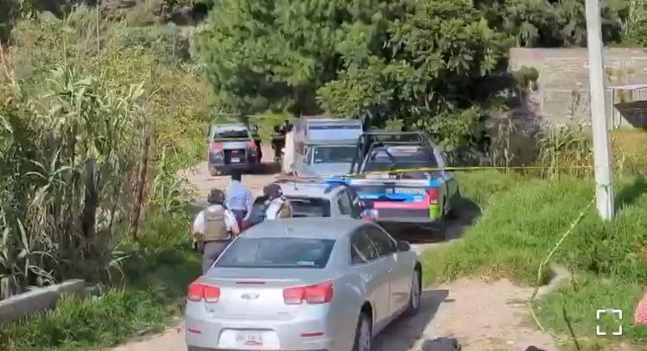 VIDEO Balacera entre narcomenudistas deja 6 muertos y dos lesionados en San Miguel Canoa