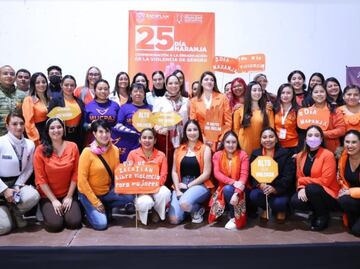 Liz Sánchez inspira a mujeres con su testimonio de lucha en el marco del 25N