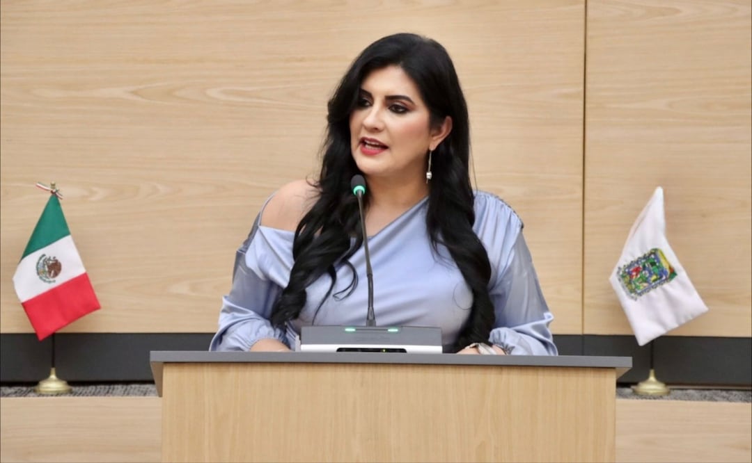 Delfina Pozos exhorta a implementar medidas urgentes en escuelas ante aumento de casos de sarampión en Puebla | Foto: Congreso de Puebla.