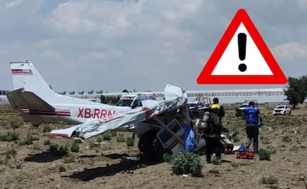 Cae avioneta en Huejotzingo tras despegar del Aeropuerto de Puebla; hay 3 muertos