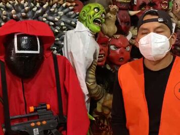 El Juego del Calamar causa furor en Puebla y ya hay disfraces