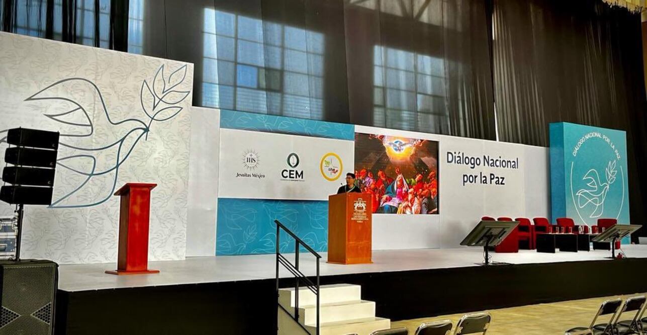El foro Diálogo Nacional por la Paz que se desarrolla en la Ibero Puebla fue convocado por la Conferencia del Episcopado Mexicano | Foto: Iglesia Mexico