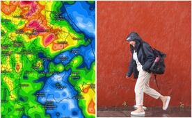 Alerta Protección Civil por lluvias del Frente Frío 50