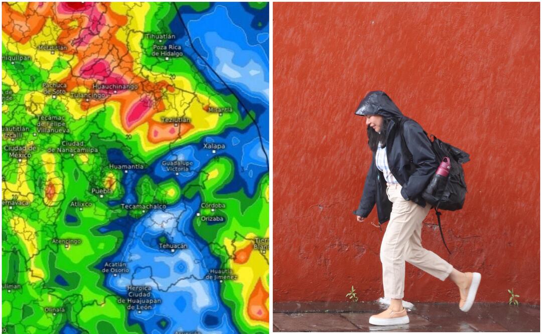 Alerta Protección Civil por lluvias del Frente Frío 50 | Foto: Gobierno de Puebla.