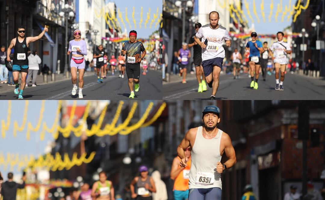 El Maratón de Puebla 2024 se llevó a cabo este domingo | Foto: Especial