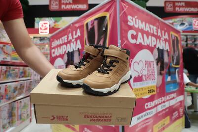 Impulsan campaña de donación "Ponte en sus Zapatos" para casas de asistencia