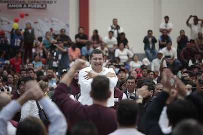 Alejandro Armenta destaca beneficios para Puebla con el proyecto ferroviario de AMLO