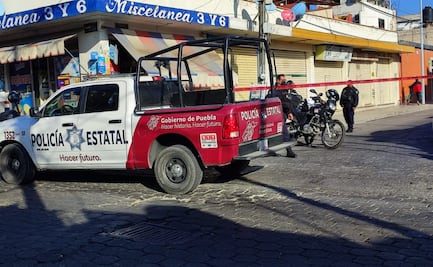 Asesinan a balazos a policía municipal de Tehuacán cerca del ayuntamiento