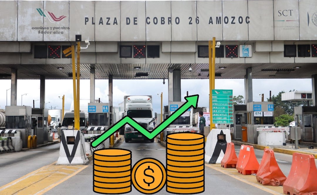 A partir de este lunes 13 de abril, aumenta el costo de las casetas | Foto: EsImagen/Canva