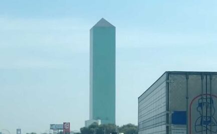 El misterioso edificio de la Autopista México-Puebla que tiene intrigados a los automovilistas