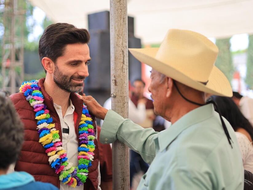 Rodrigo Abdala hizo un balance sobre sus recorridos por el estado de Puebla | Agencia Es Imagen para El Universal Puebla