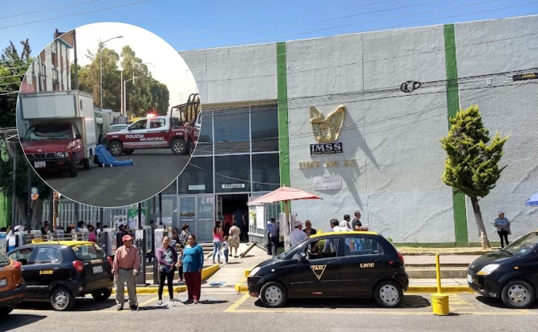 Un hombre murió en la fila de espera a las afueras del IMSS 55 de Amalucan | Foto: Redes Sociales / Enrique Lara