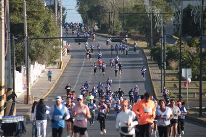 Casi 3 mil personas corrieron el Medio Maratón de la ciudad de Puebla