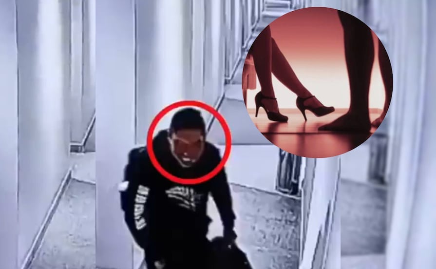 VIDEO Cliente le roba 5 mil pesos a trabajadora sexual y huye del motel con una sonrisa