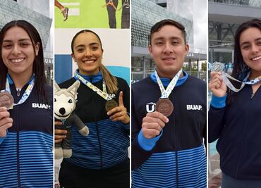 BUAP suma 15 medallas en la Universiada Nacional 2025