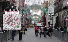 Cierres viales en Puebla por el Grito y desfile del 15 y 16 de septiembre