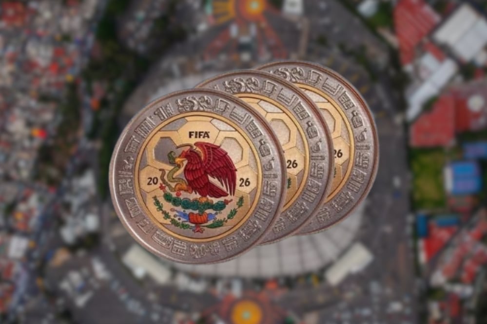 Coleccionistas esperan con ansias las monedas del Mundial 2026 | Foto: FIFA / X @Juan_OrtizMX