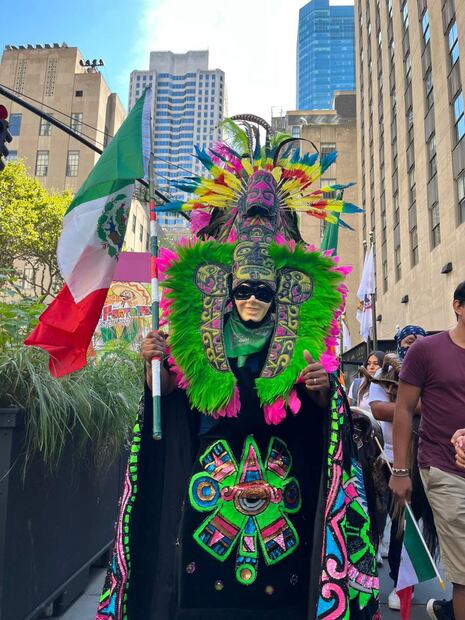 Este domingo se lleva a cabo en Nueva York el Mexican Day Parade | Twitter Sergio Salomón Céspedes