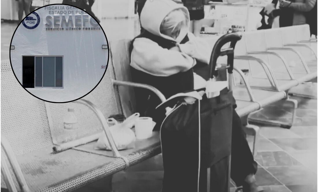 Doña María de Jesús murió abandonada en la central de autobuses de Puebla | Foto: RRSS